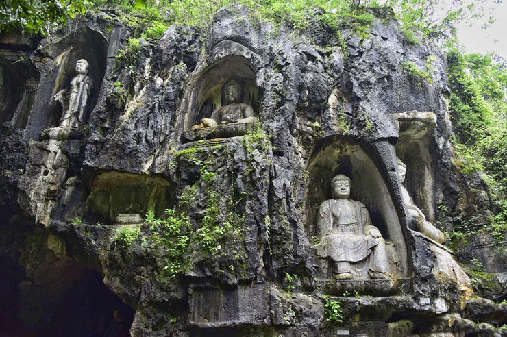 中国旅游景区大全之杭州灵隐飞来峰景区