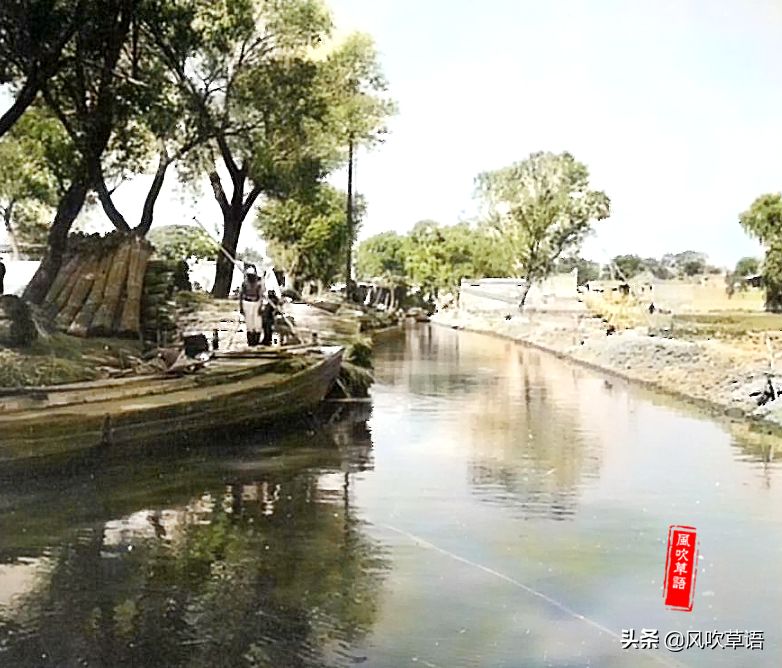 罕见老照片涉及到大清河沿岸的苏桥新镇史各庄东到天津大红桥西到雄县