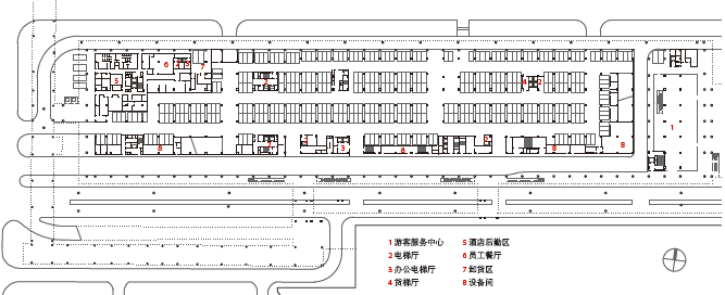 水平巨构三亚凤凰国际机场停车楼综合体创作思考胡铮时代建筑2019年第