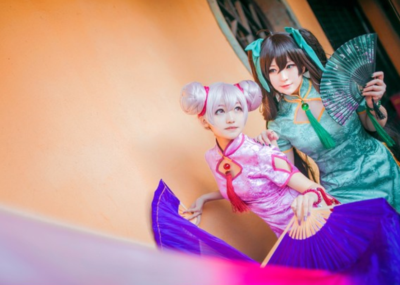 cosplay:王者荣耀 孙尚香&小乔两姐妹你喜欢吗?