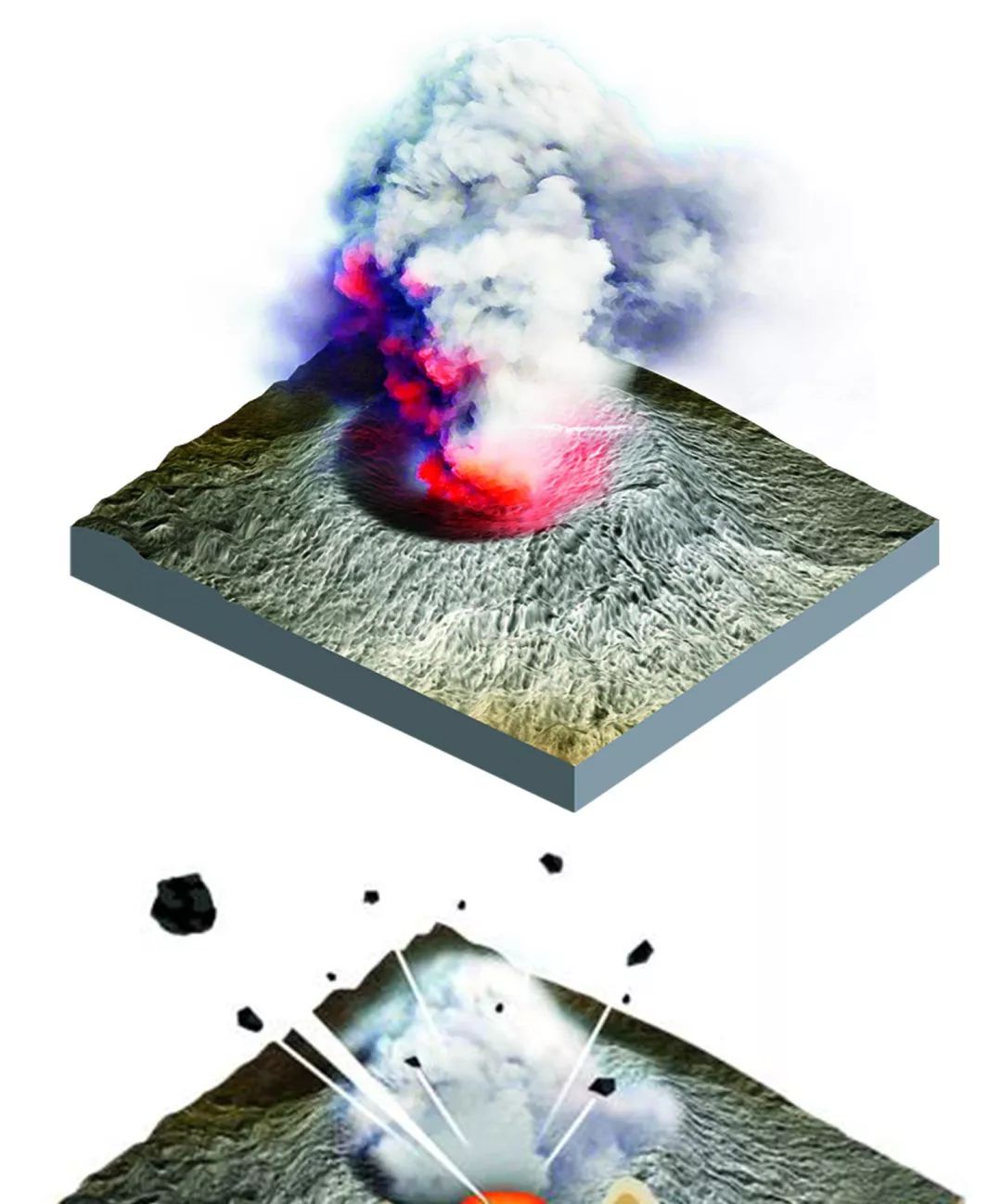绿色丨共赏火山口下的一派风光
