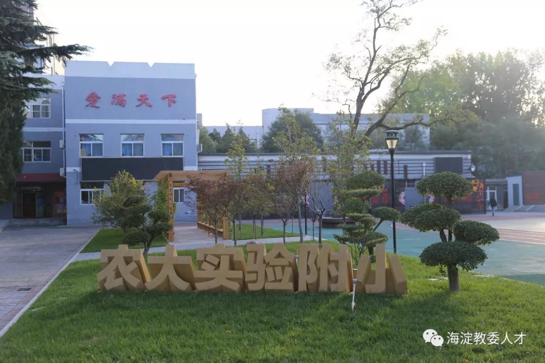 一校一宣多岗直招之中国农业大学附属实验小学