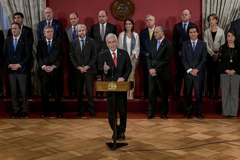 智利总统皮涅拉宣布进行内阁重组，更换八位部长