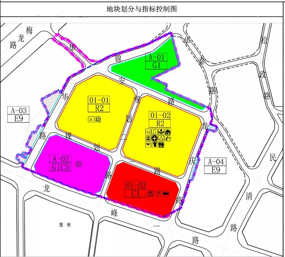 项目总平面布局示意图