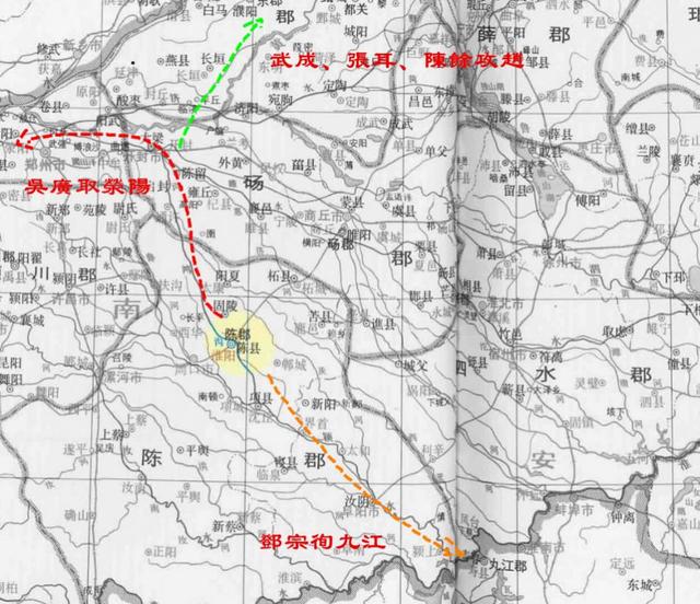 项羽有江东子弟刘邦有丰沛功臣陈胜起家的900戍卒来自哪里