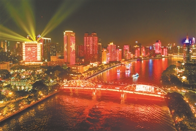 珠江边“红色地标”群承载红色记忆见证时代变革如今焕发出更旺盛生命力_海珠桥