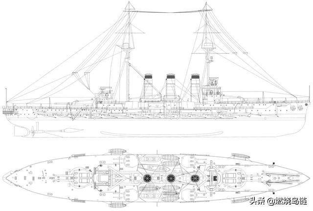 旧日本海军"伪战列巡洋舰"——"鞍马"级装甲巡洋舰