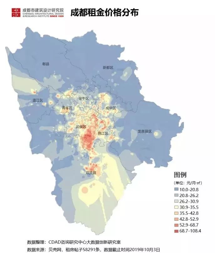 成都哪里租房性价比最OB体育高？这几张图你有必要了解一下(图1)