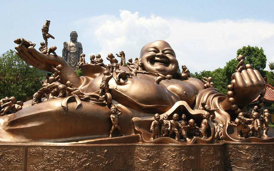 佛教:诚拜弥勒佛,愿您福大量大