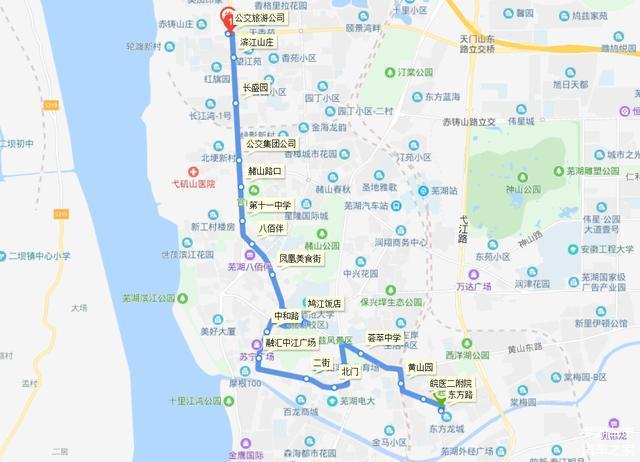 芜湖市公交1路,47路站点信息已调整,中山北路区域公交