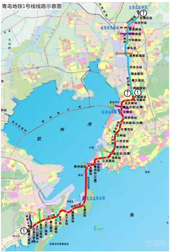 细节来了!青岛地铁三期(2020-2025年)规划方案火热出炉