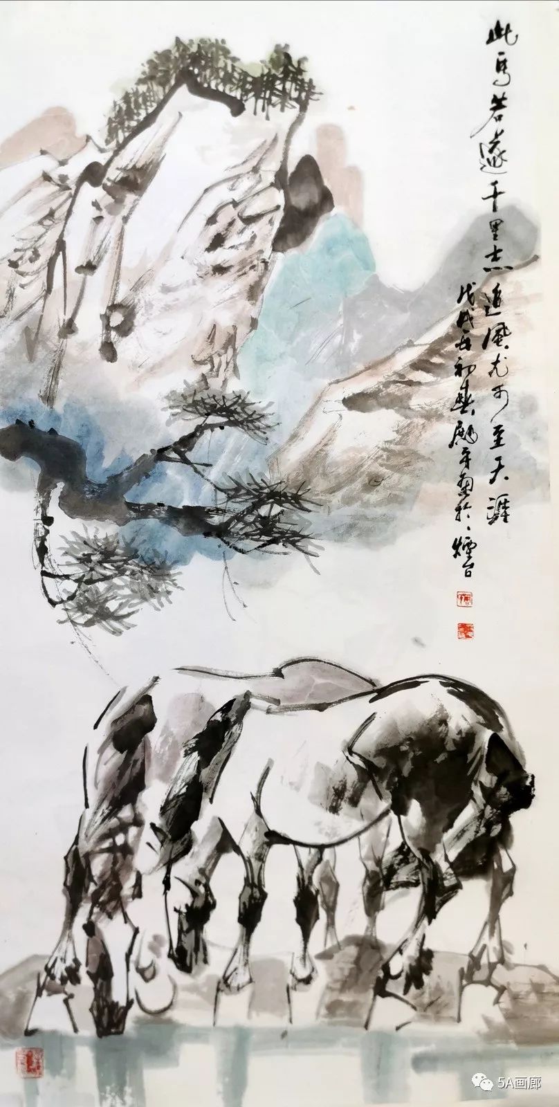【5a预告】盛世丹青——中国当代画马名家周殿平精品画展