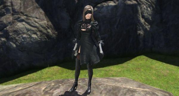 《最终幻想14》公布2B套装截图无视性别皆可穿戴