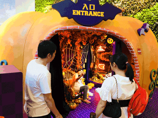 根据游戏提示 戳中奇趣古怪的万圣节图案 眼疾手快