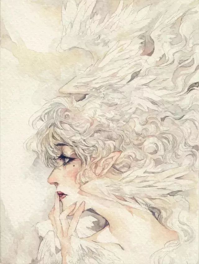 唯美又诡异的风格插画 | 插画师dark134