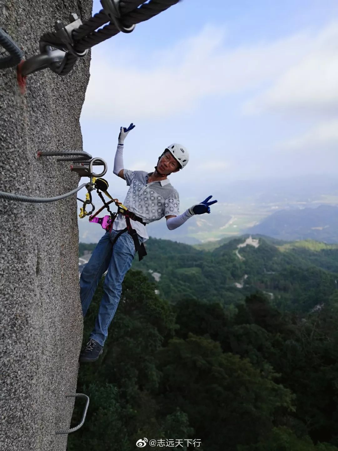 刺激太姥山飞拉达解锁高空攀岩挑战不可能