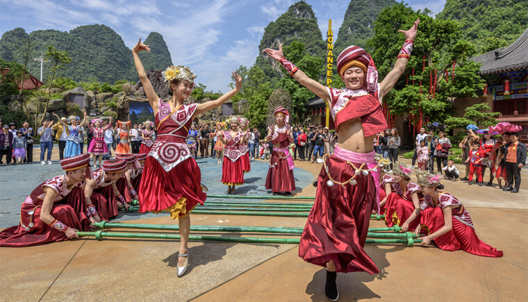 中国旅游景区大全之桂林千古情景区