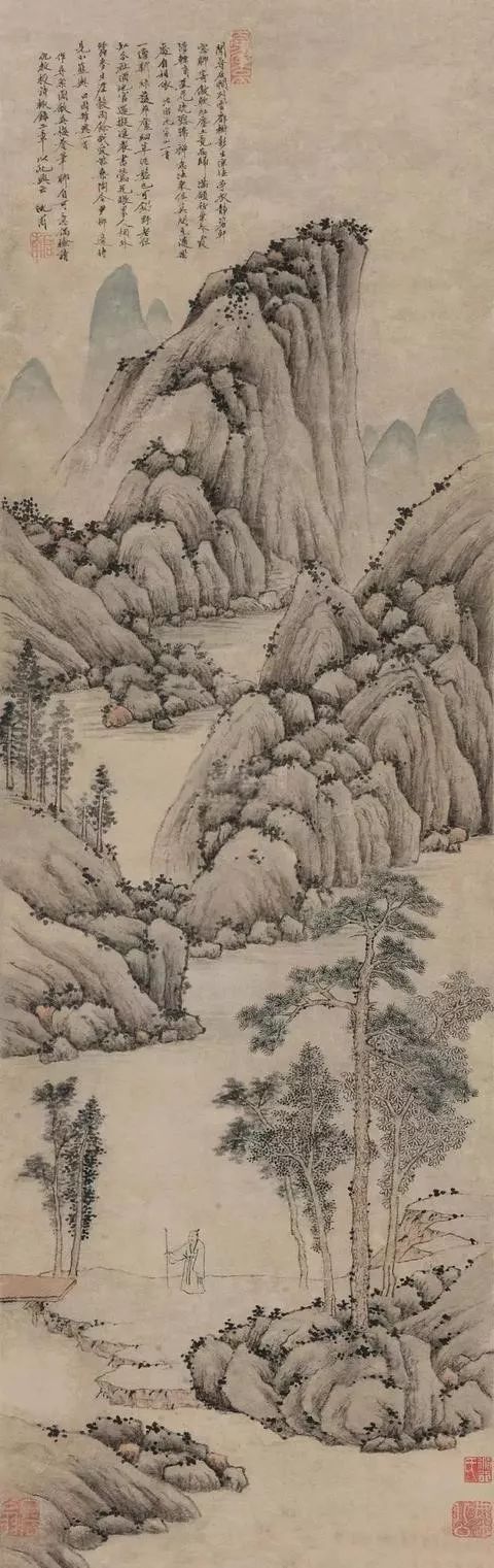 明代绘画大师沈周山水画欣赏