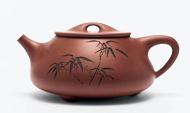 五把传奇景舟石瓢壶上的陶刻名家：谈尧坤_顾景舟