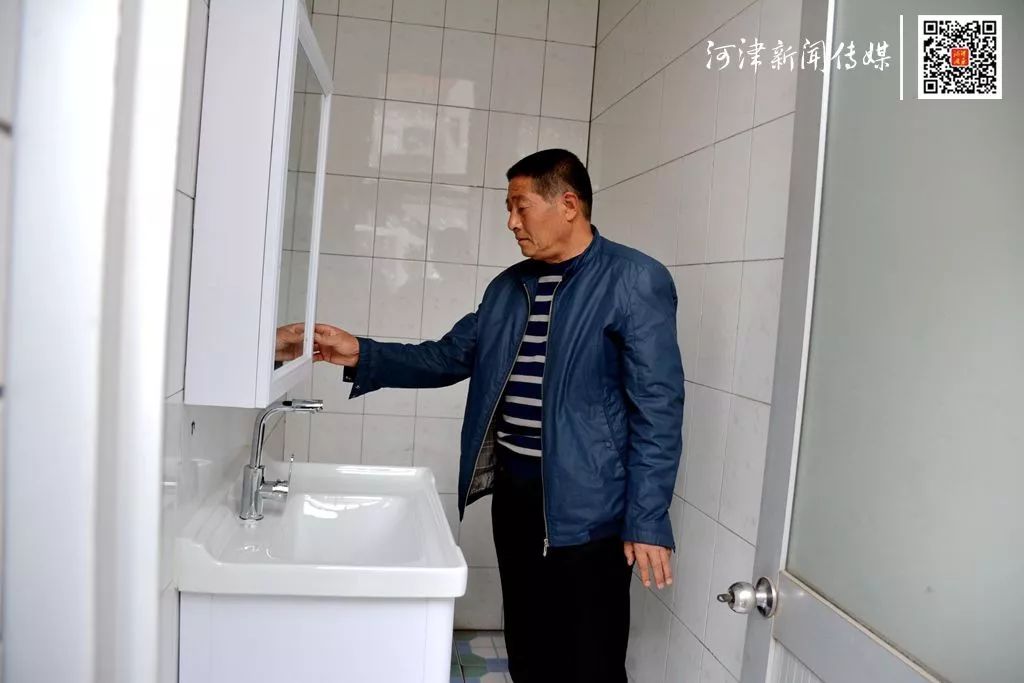 河津东辛封村大暖接到户群众乐开怀