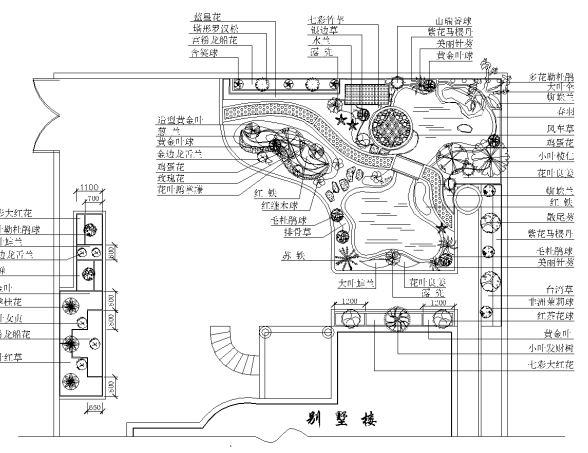 园林绿化cad图纸园林绿化cad图纸设计免费素材图例大全