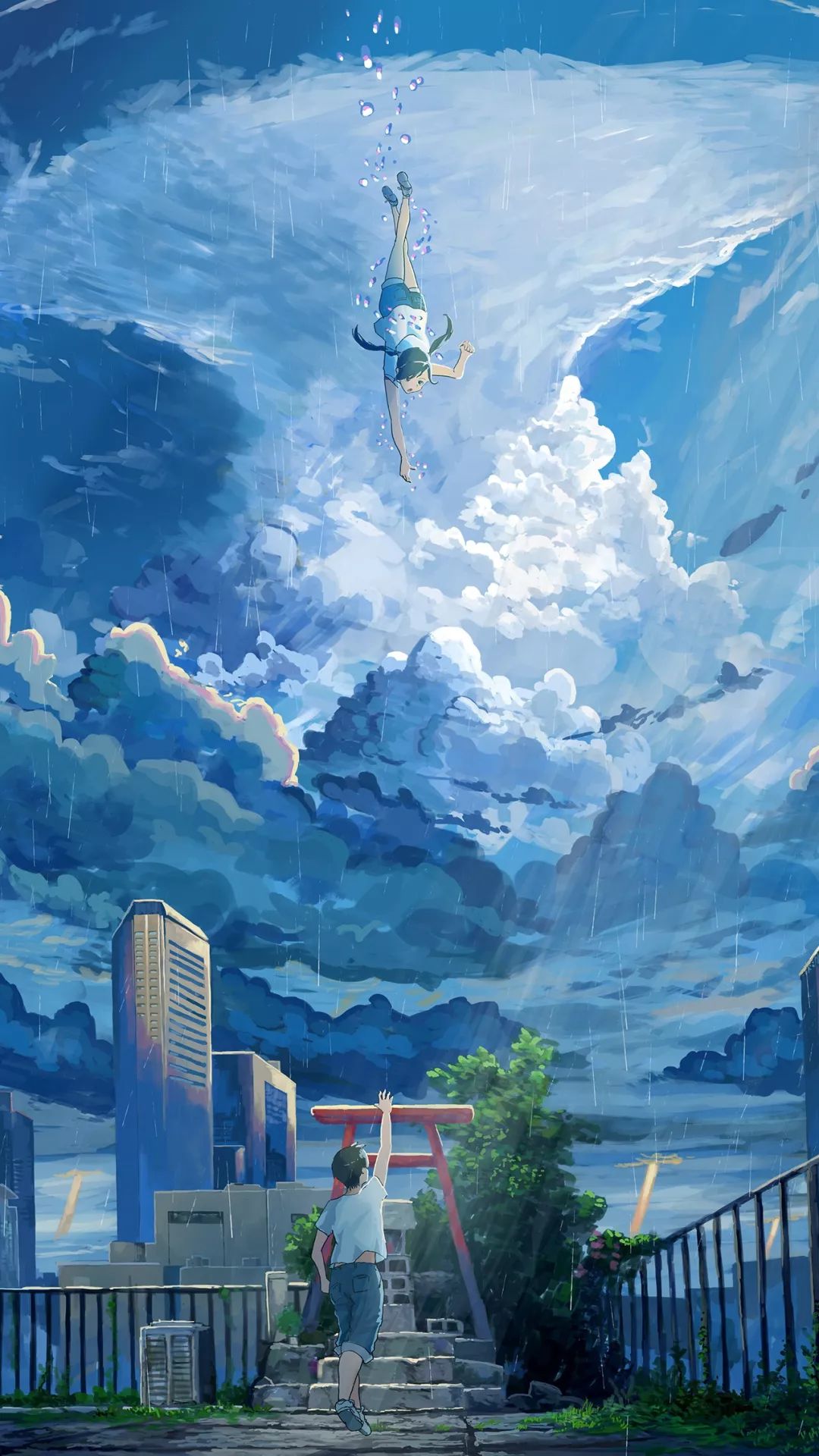 天气之子 明日上映 不管晴雨 我只想与你相遇 阳菜