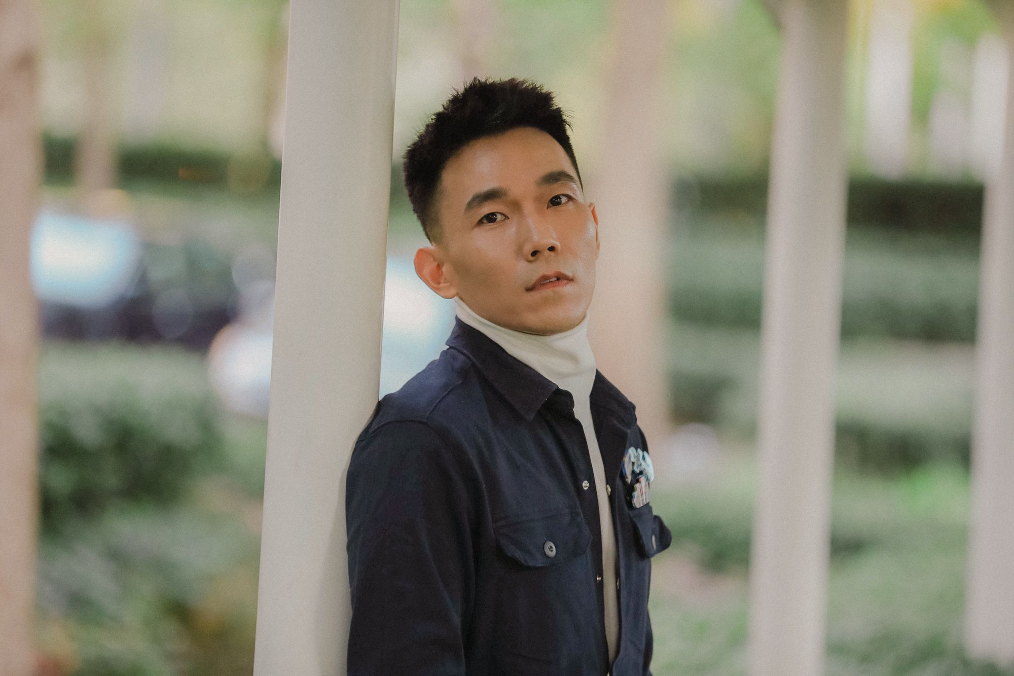 电影《追凶十九年》警校点映 演员王超北致敬