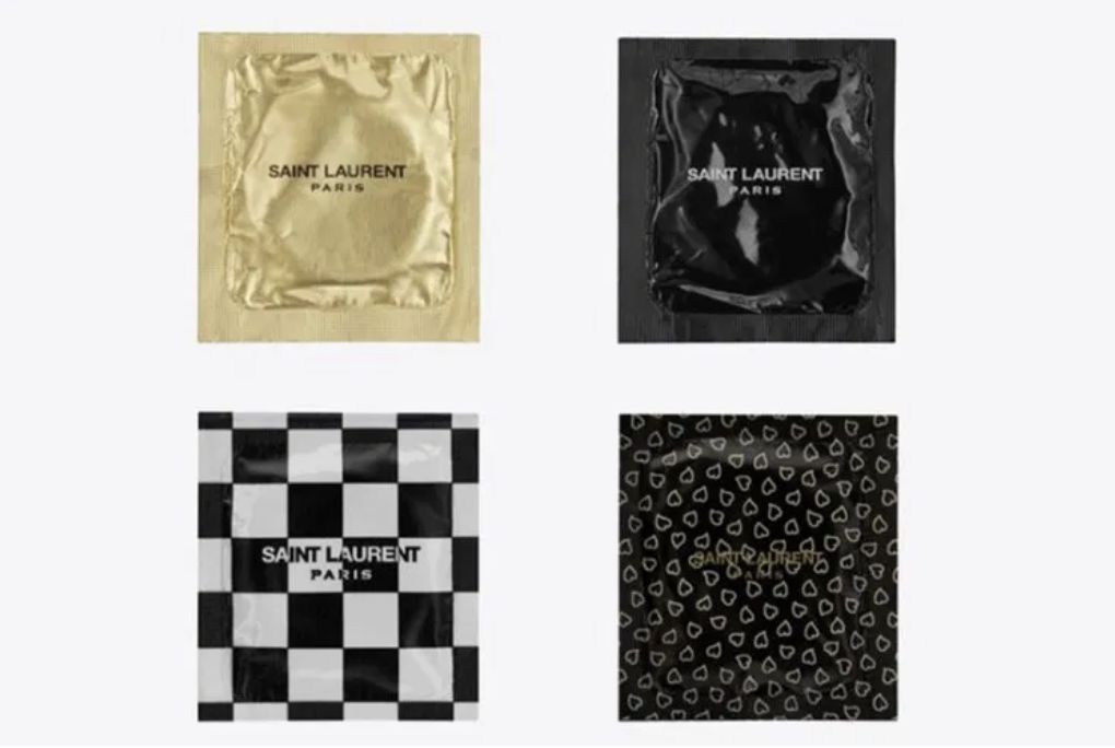 奢侈品牌推出的避孕套，真的会有人带吗：）_Laurent