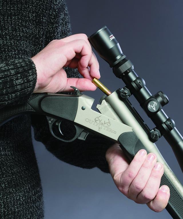 这是一款面向狩猎市场的单发步枪.