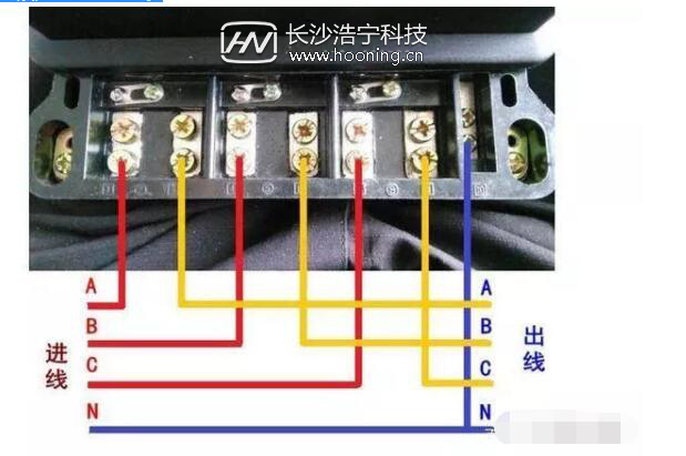 6个孔的三相电表怎么接线三相电表接线图