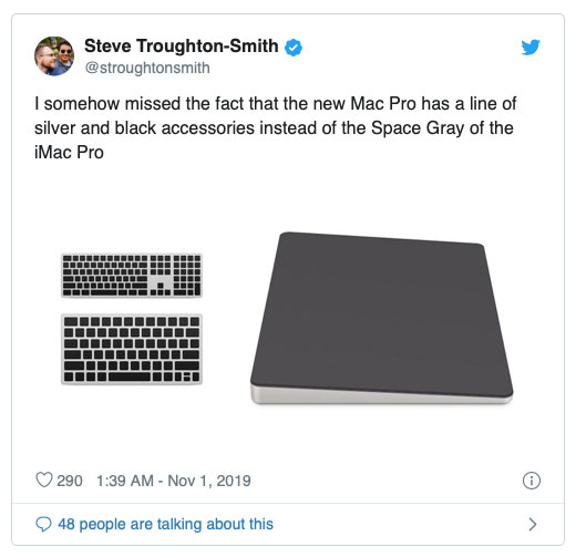 MacPro即将发售，新款键盘、触控板图片流出
