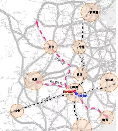 长浏城际★地铁(2号线,9号线,10号线,河西快线★普铁(乌山联络线)