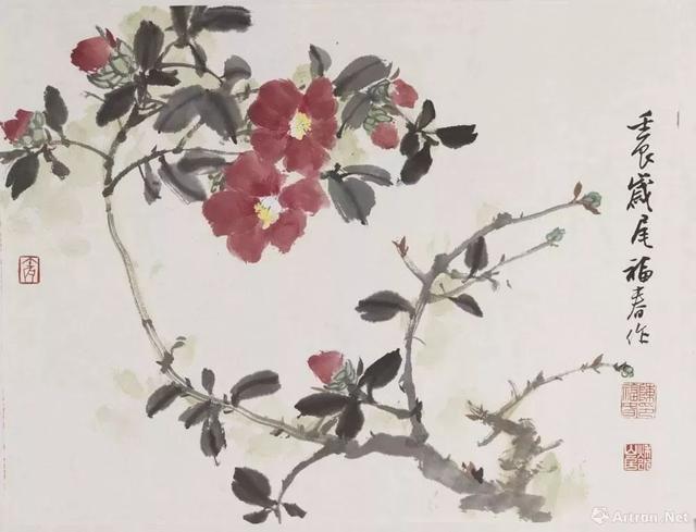 历代写意花鸟画范作选集（第101集）[205幅]