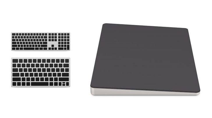 配件也玩混搭：苹果新MacPro将增加新配色版妙控鼠标和触控板