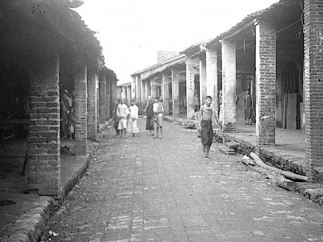 广西合浦老照片，三十年代初的县城
