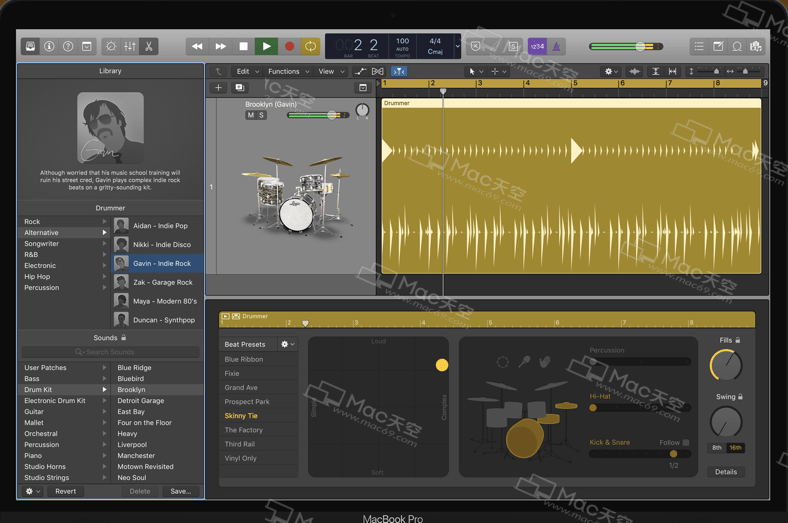 logic pro x for mac(专业音频制作软件)v10.4.4永久激活版