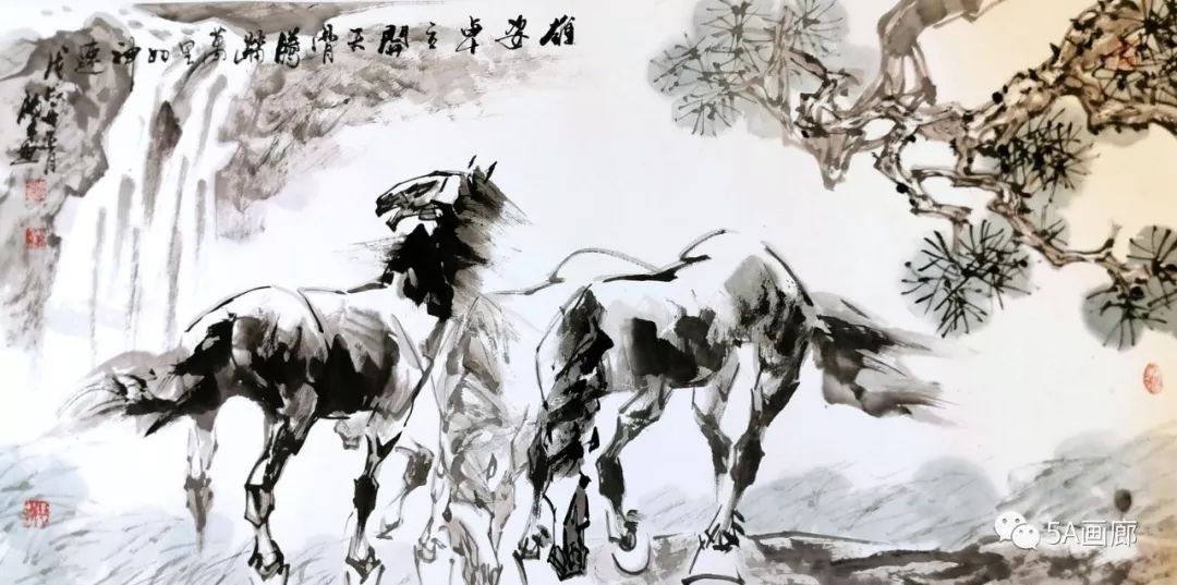 【5a现场】盛世丹青——中国当代画马名家周殿平精品画展隆重开幕