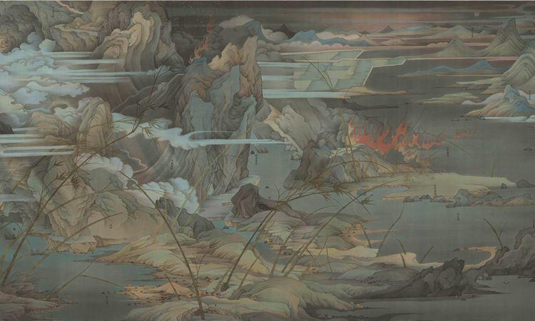 有礼有节丨专门画鬼怪的插画师,作品卖出上千万_郝量