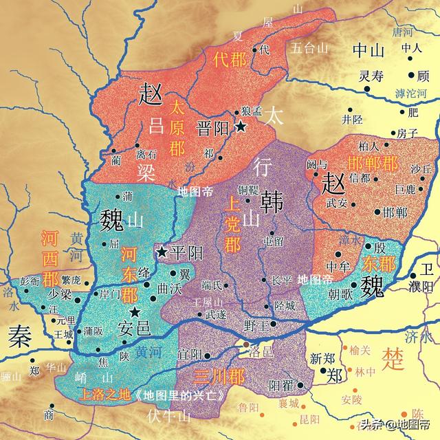 赵武灵王为何一定要灭中山国?看地图一目了然