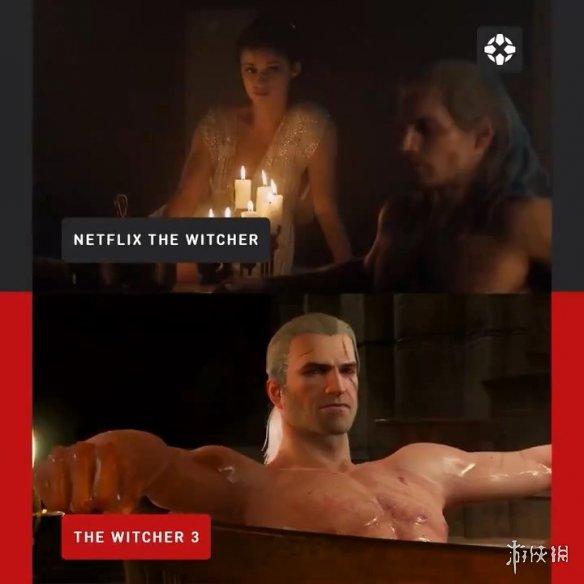IGN要卖杰洛特洗澡水？《巫师》美剧洗澡对比游戏_亨利·卡维尔