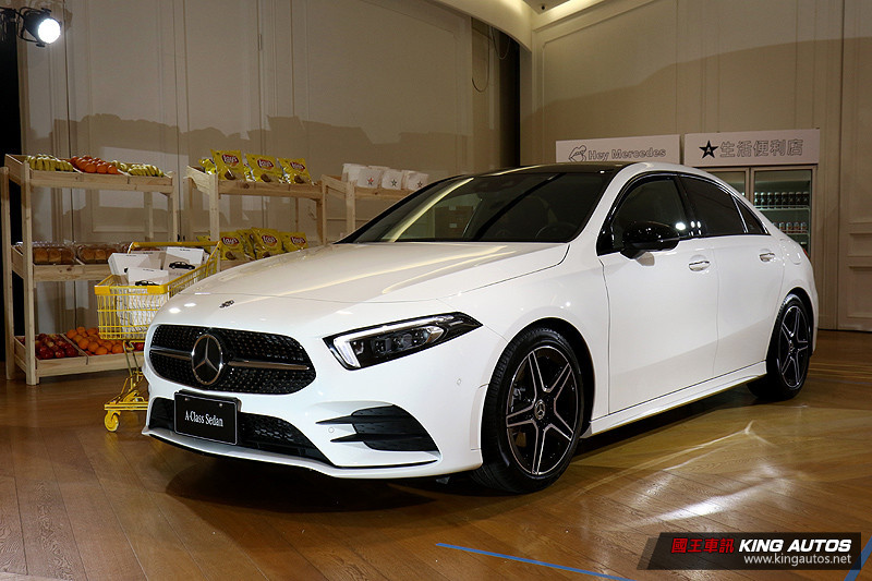 Mercedes Benz A Class Sedan的第一次接触 台湾