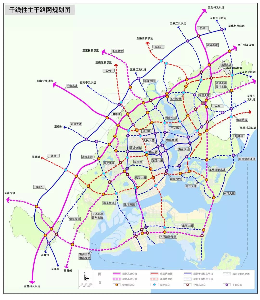 东海岛腾飞在即湛江新交通框架出炉未来将四通八达