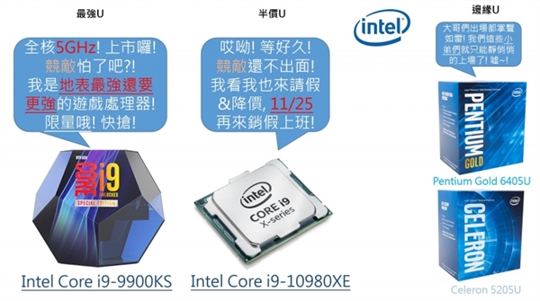 Intel10代酷睿X发烧级CPU预计11月25日上市：18核i9降价50%
