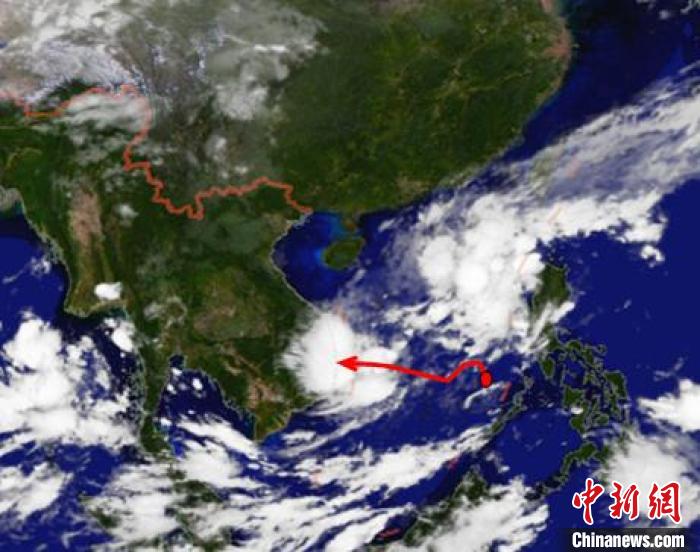 热带低压24小时内或将生成南海中部和南部海域将有强风雨