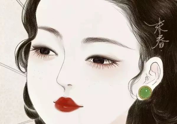 【醉花阴:苍白姻缘】她笔下的民国旗袍美人,美的风情万种,惊艳了时光