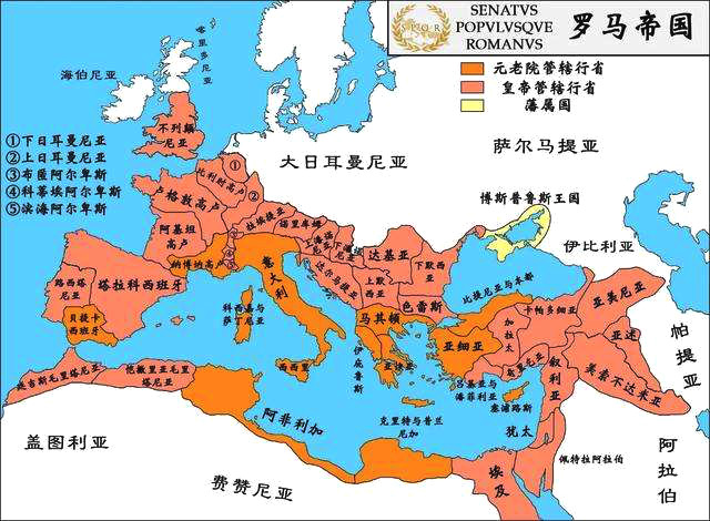 世界帝国排名_罗马帝国时的世界地图(2)
