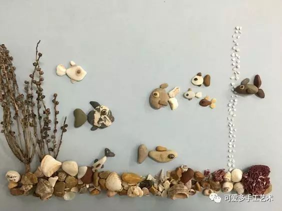 【创意美工】大大小小的石头都捡回家,这样画一画,拼一拼,简直美爆了!