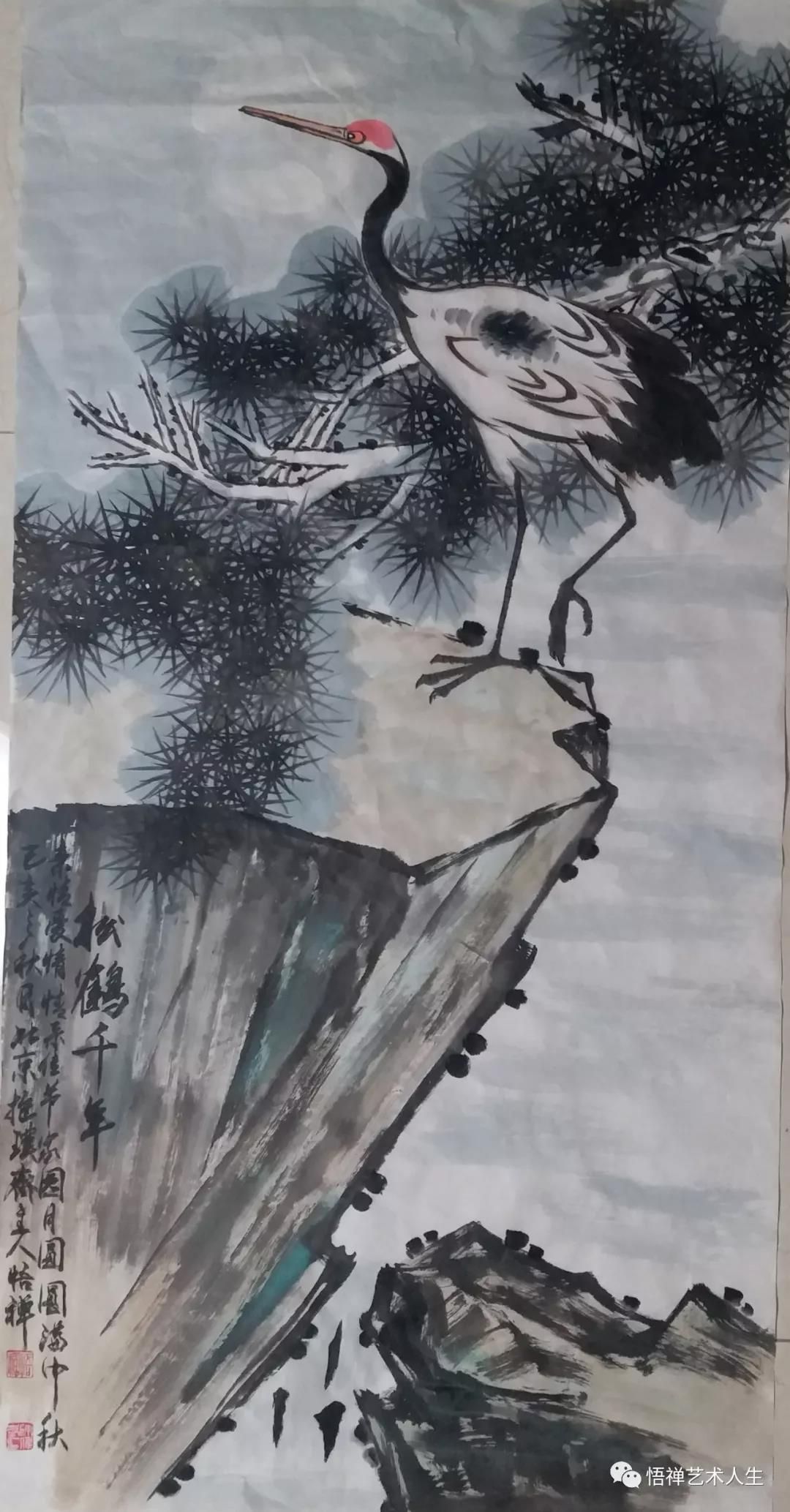 书画名家著名画家陈俊峰作品赏析