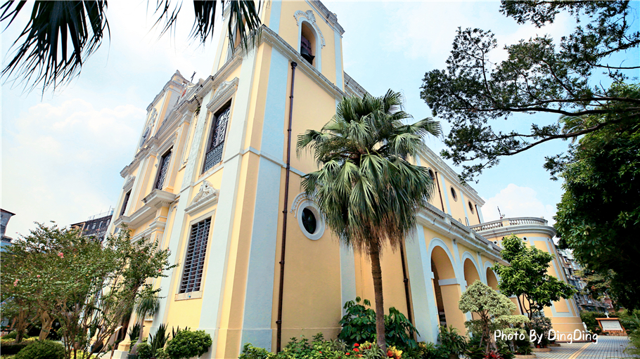 太阳能蓄电池澳门最古老的教堂，立有风信旗杆，是葡萄牙人决定是否出海依据