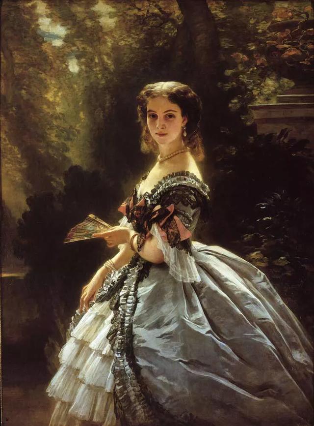 名画欣赏欧洲宫廷油画中的绝世美妇